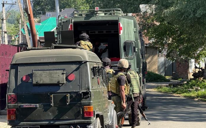 pulvama, Six terrorists   killed ,Union Territory