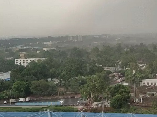 bhopal, Alert of storm ,40 districts 