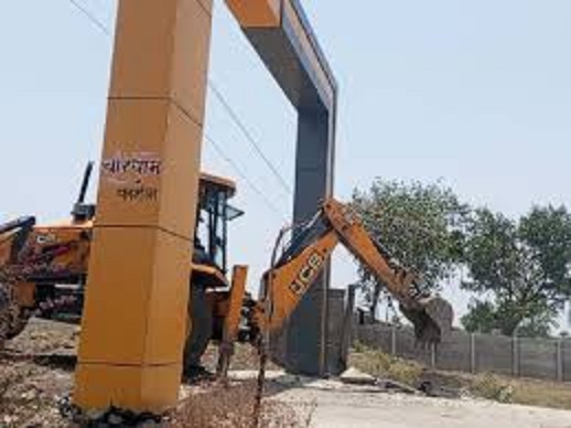 bhopal, JCB runs , illegal colonies  