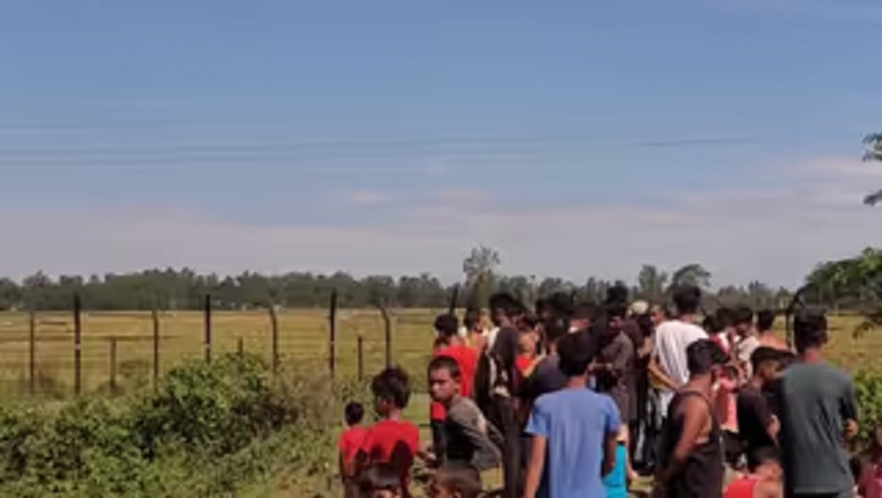 asam, Tension at Mankachar ,India-Bangladesh border