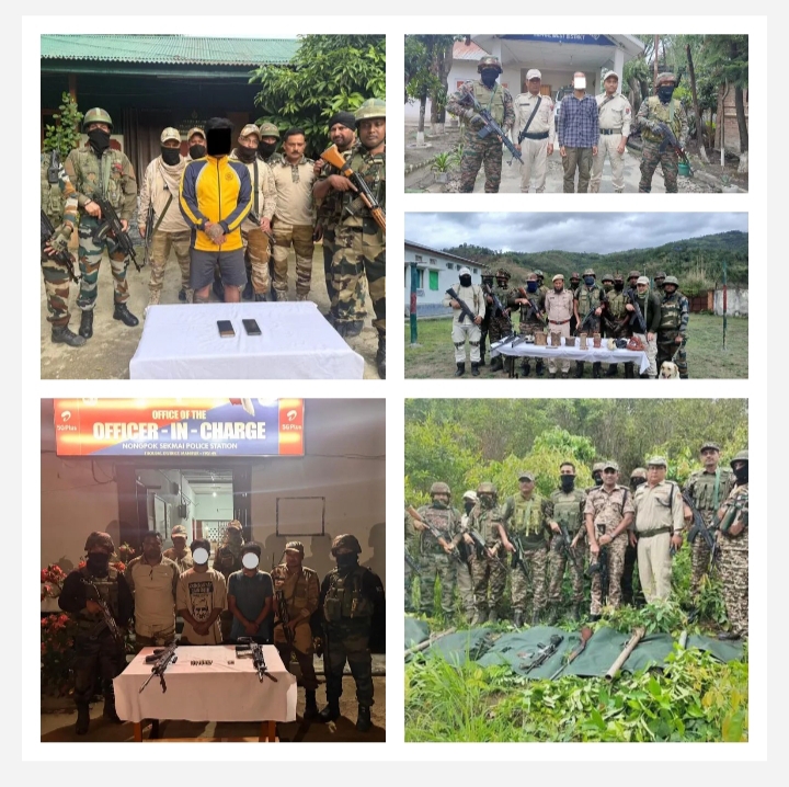 imphal, Three militants arrested , Manipur