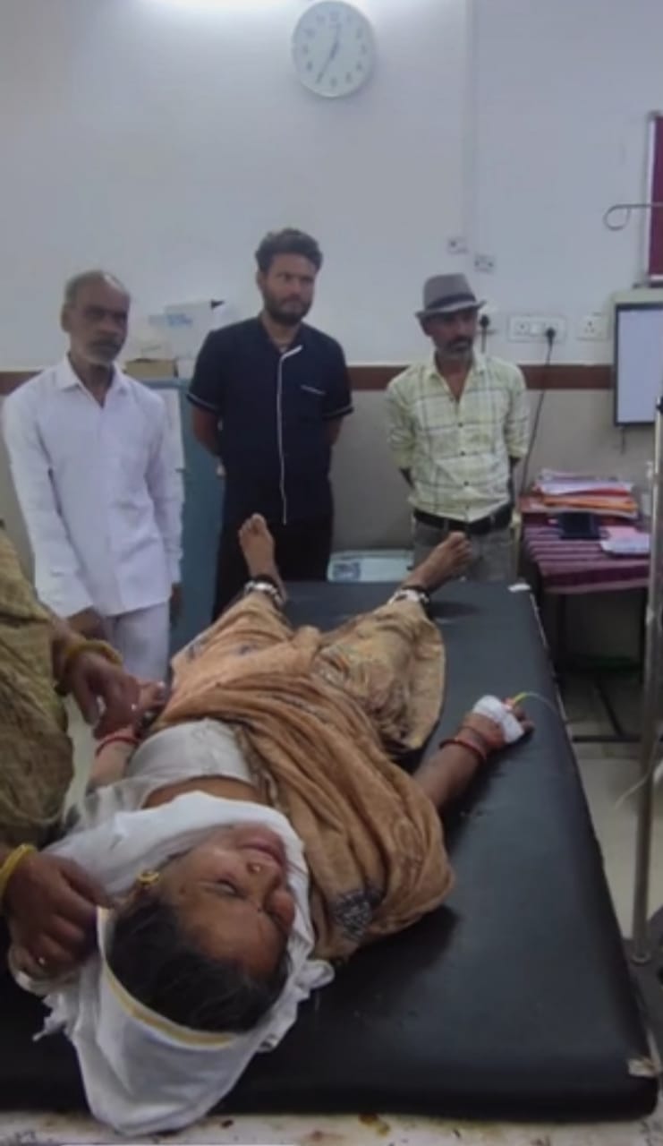 rajgarh, Uproar during ,encroachment removal