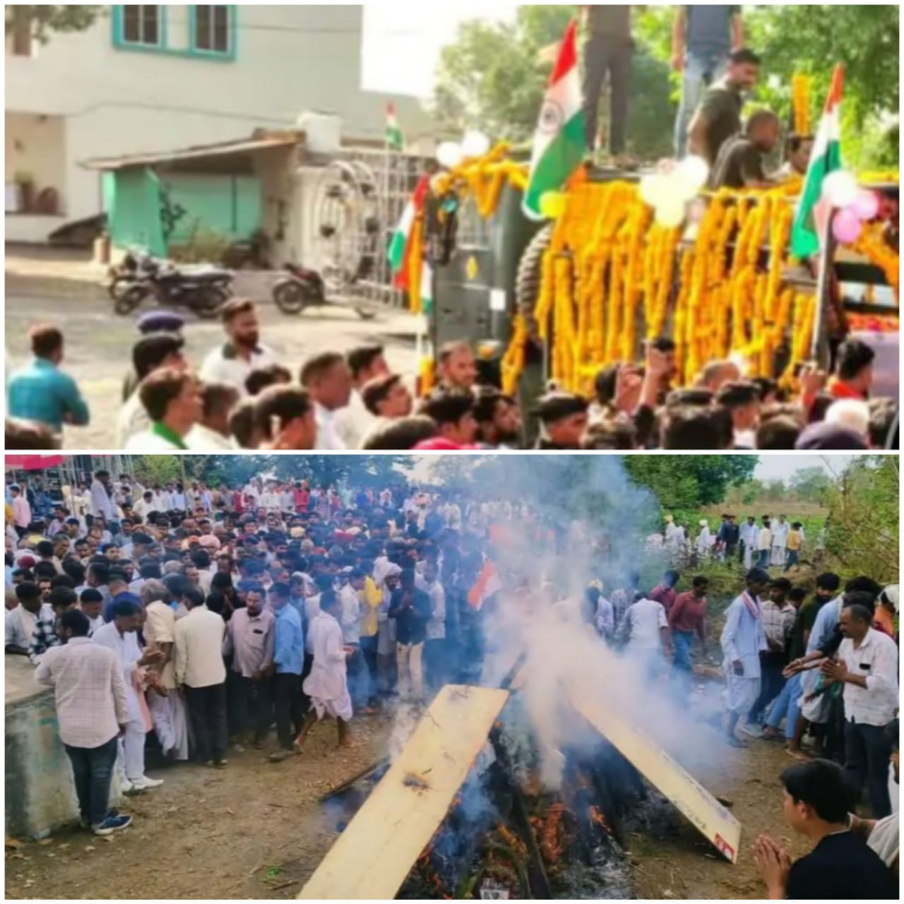 rajgarh,Last rites, Assam Rifles Jawan  