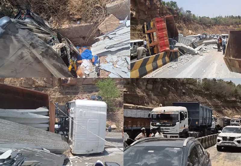 bhopal,   truck loaded , auto rickshaw, four people died