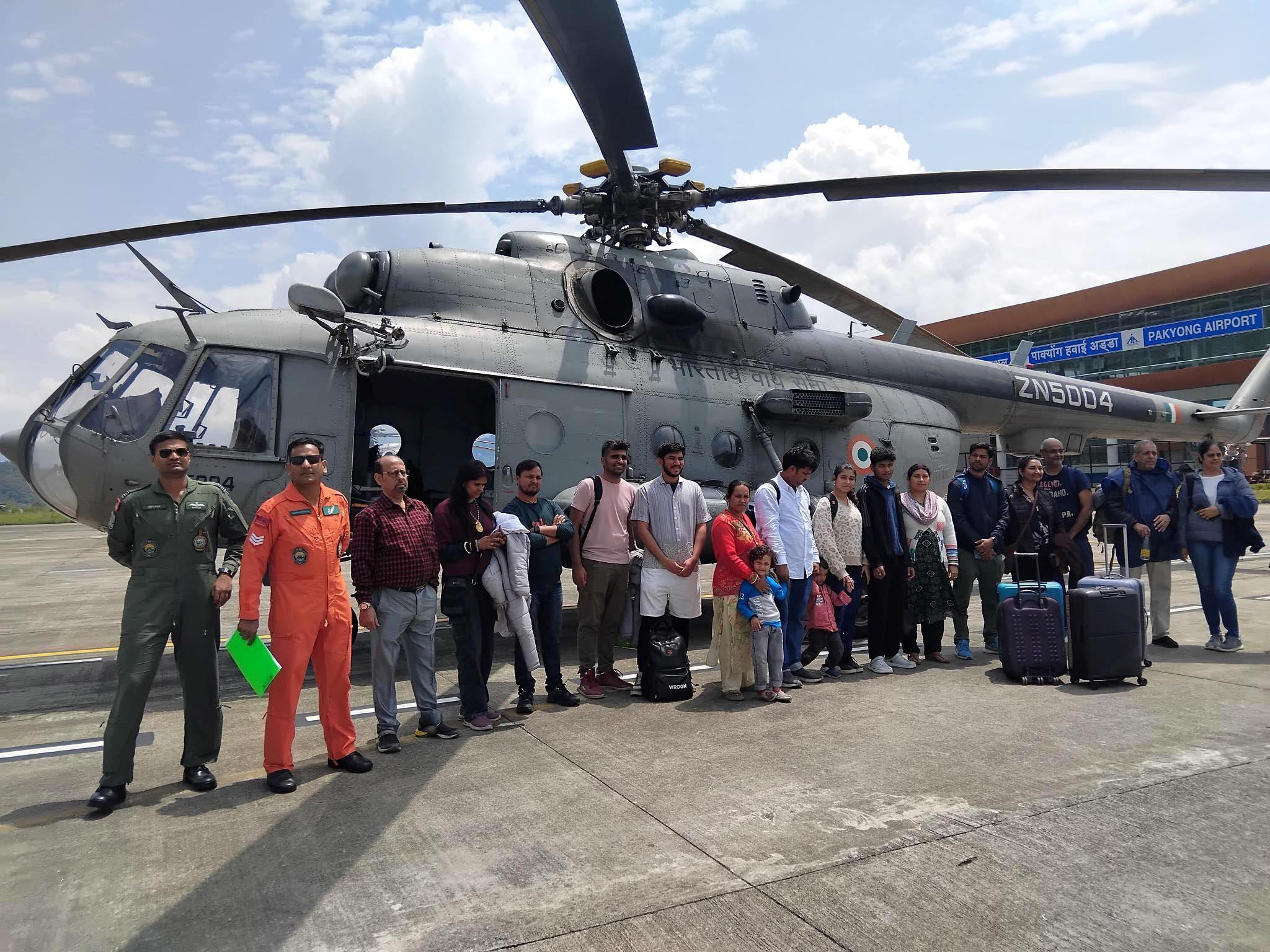 gangtok,  people stranded, North Sikkim rescued