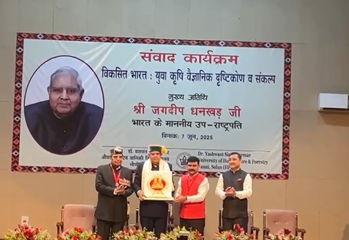 shimla,   developed India,Vice President Dhankhar