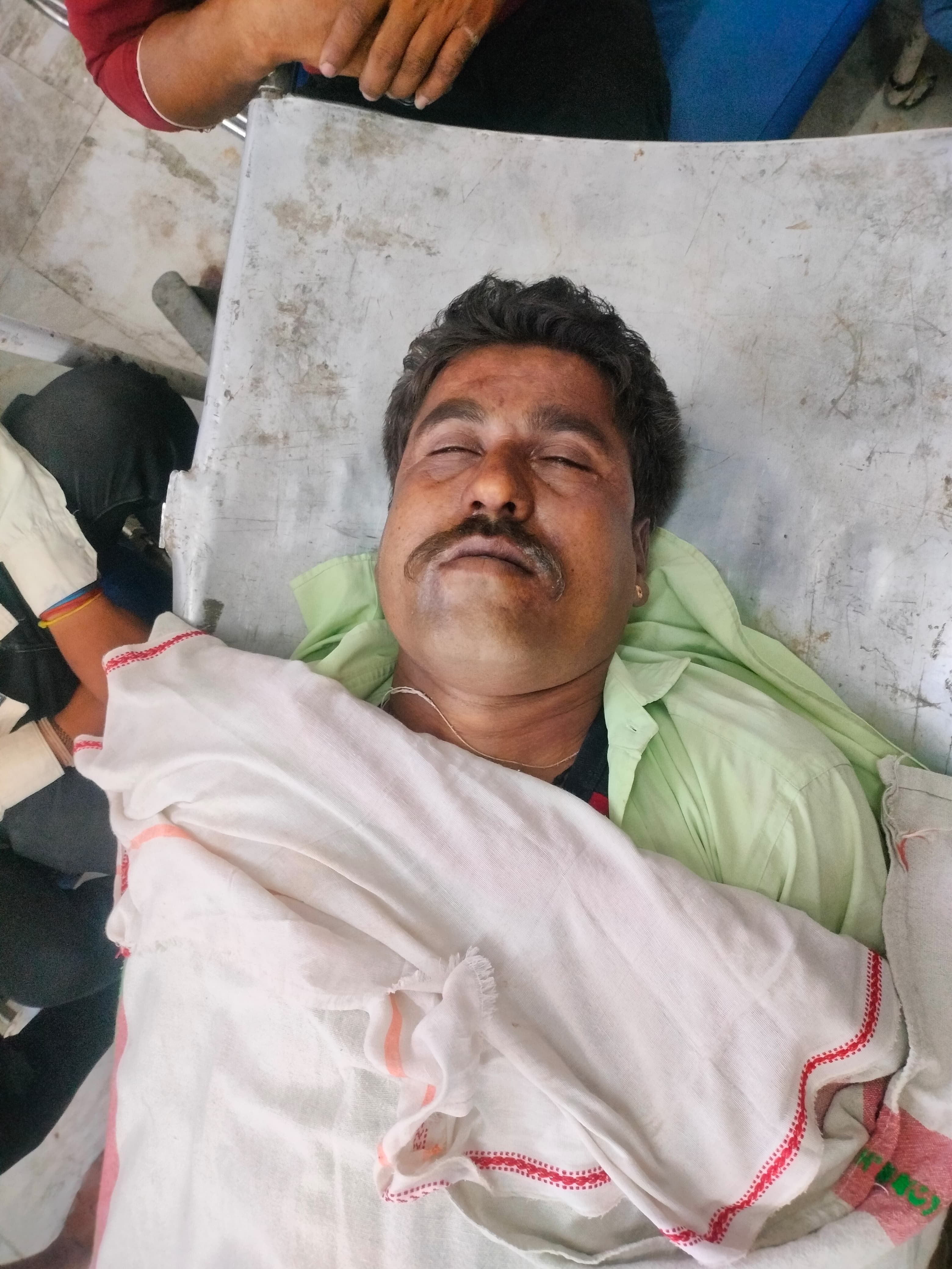 rajgarh,  young man died  , electric current
