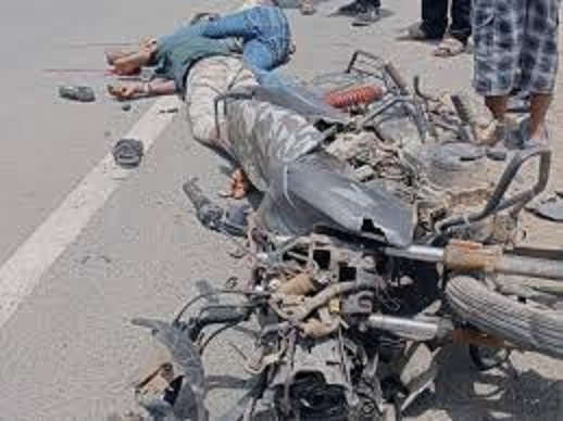 harda, Two cousins ​​died, road accident