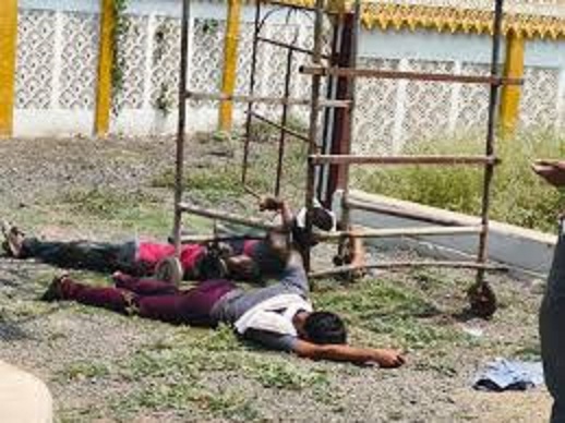 narsihpur,3 people died , electrocution 