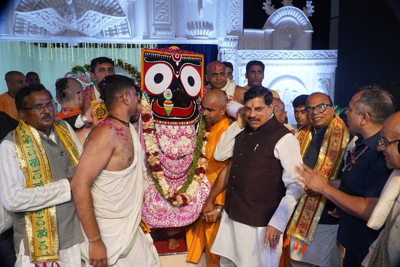 bhopal, Chief Minister participated , Rath Yatra  