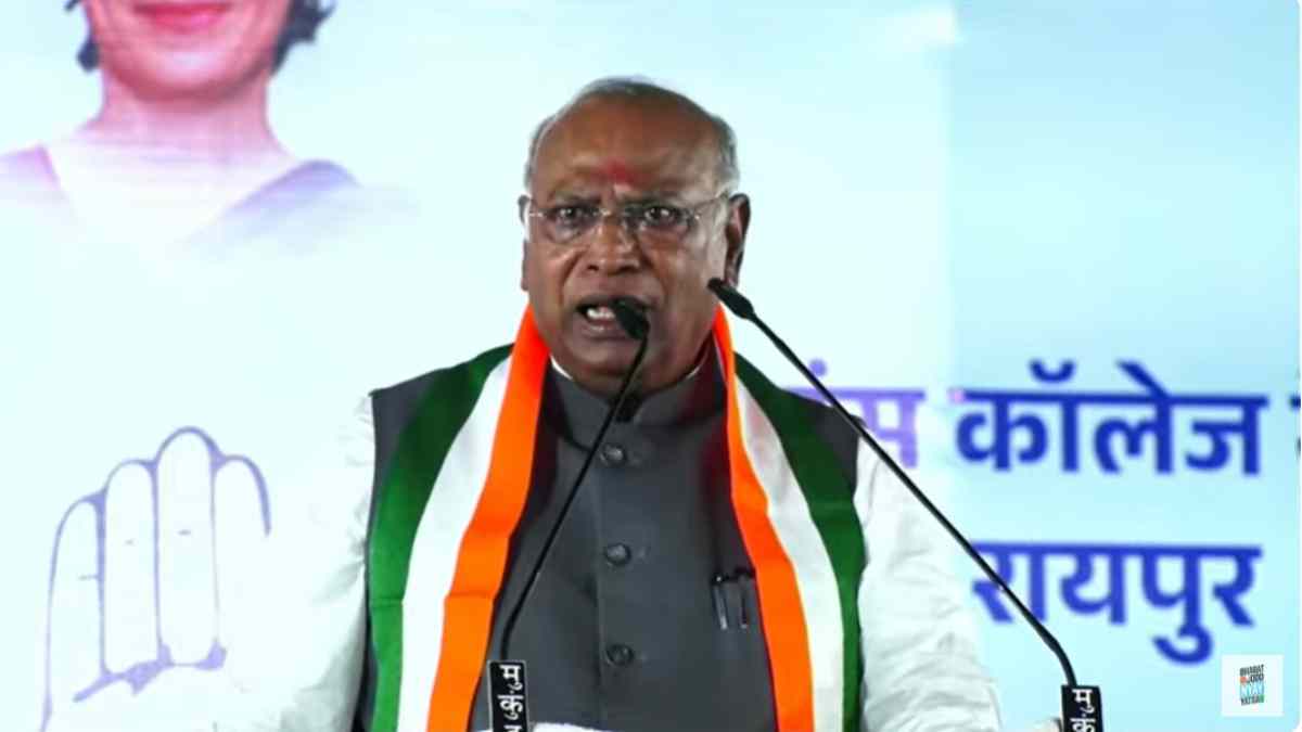 raipur,Mallikarjun Kharge ,surrounded the Prime Minister  
