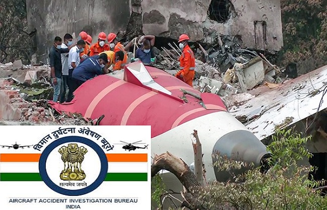 new delhi, AAIB submits ,preliminary investigation 