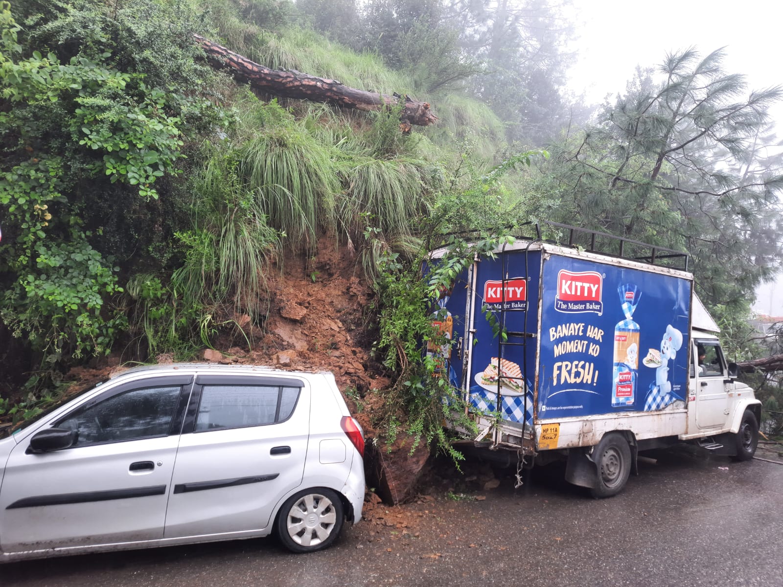 shimla, Landslides and floods ,Himachal