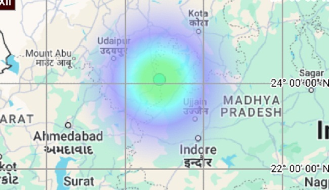 mandsour, Earthquake tremors ,surrounding areas