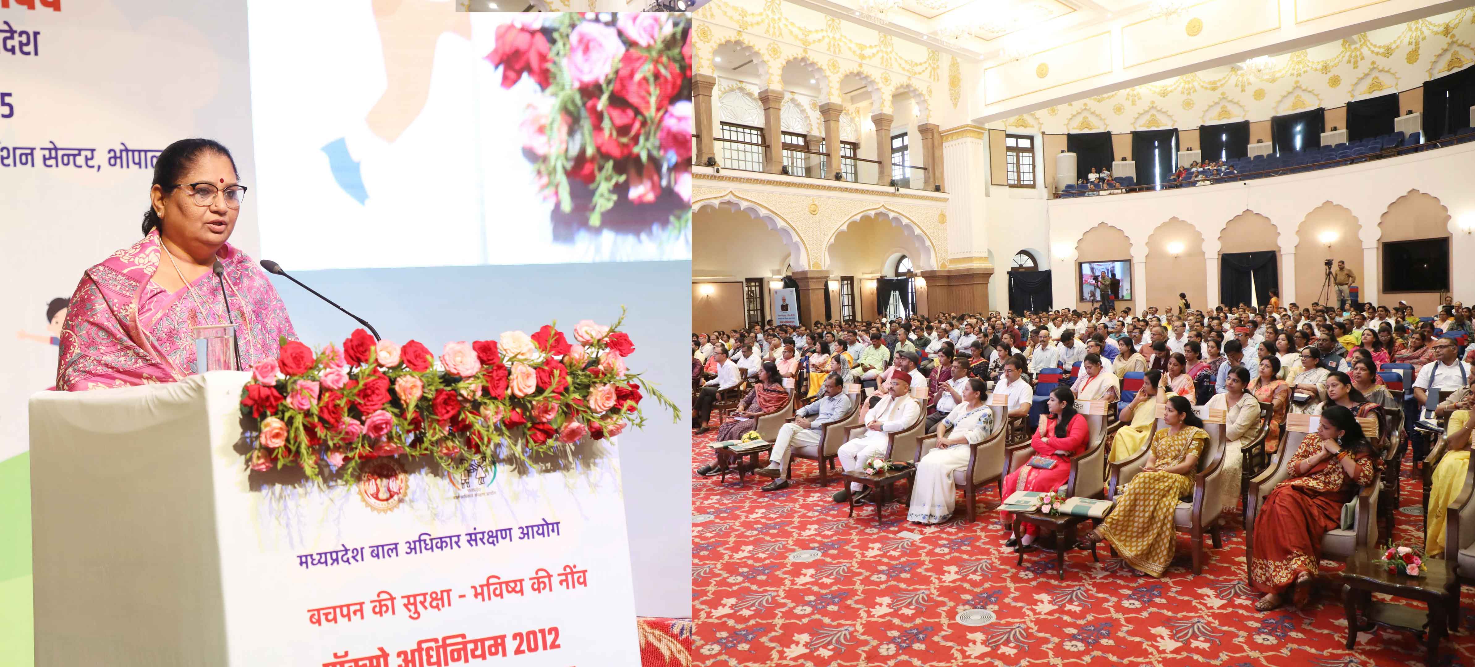 bhopal, POCSO Act, Minister Nirmala Bhuria