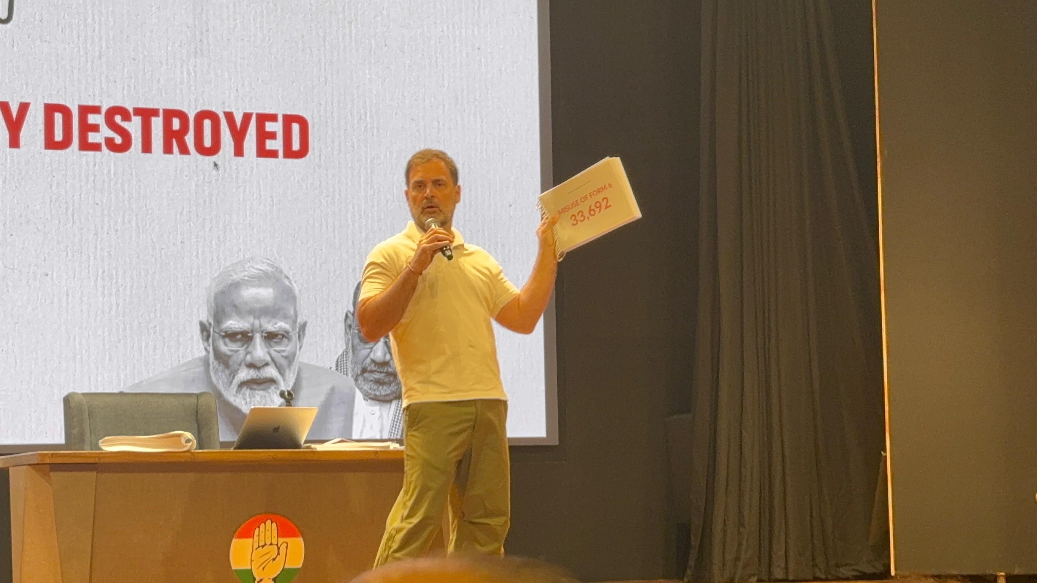 new delhi, Rahul Gandhi,accused of irregularities 