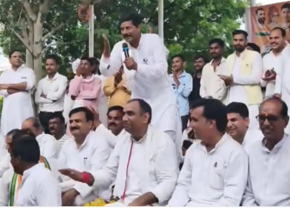 rajgarh, Controversial statement , Congress leader 