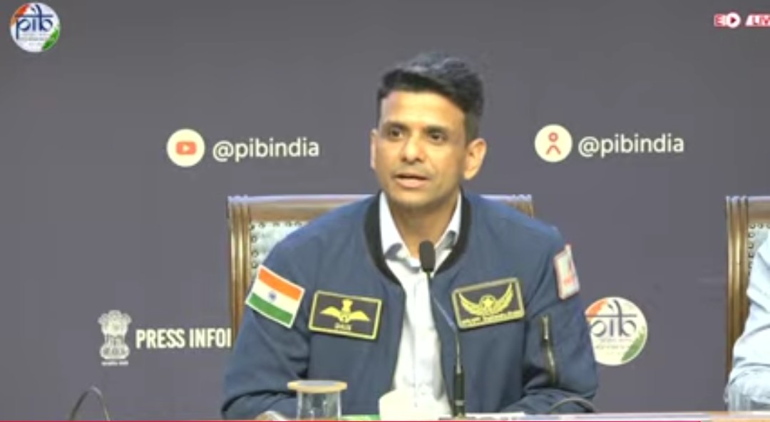 new delhi, India still looks better , Shubhanshu Shukla