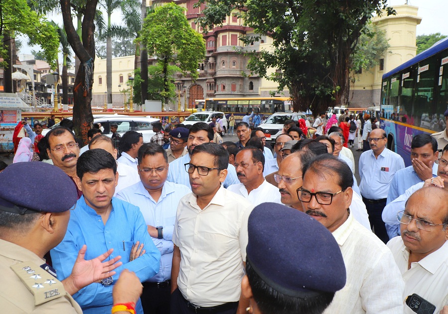 indore, Preparations for Anant Chaturdashi, procession continue