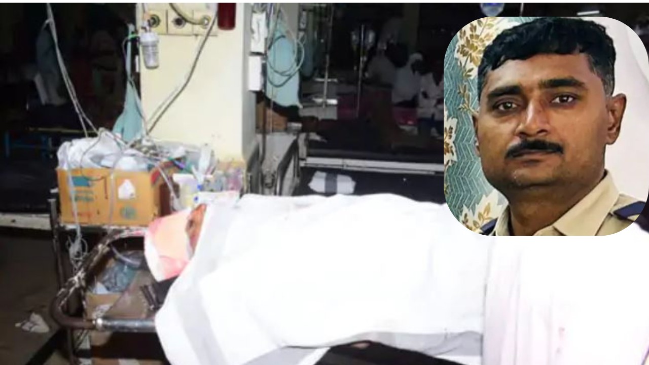 jabalpur, Bolero hits police team, head constable dies