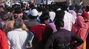 कोलार जन पंचायत से डरकर गायब हुए भाजपा पार्षद 