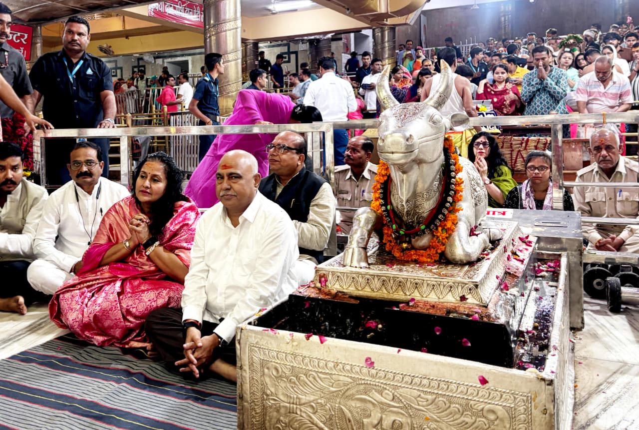 ujjain, Two senior BJP leaders, Baba Mahakal