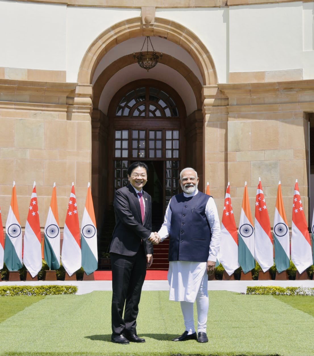 new delhi, Singapore   , Modi