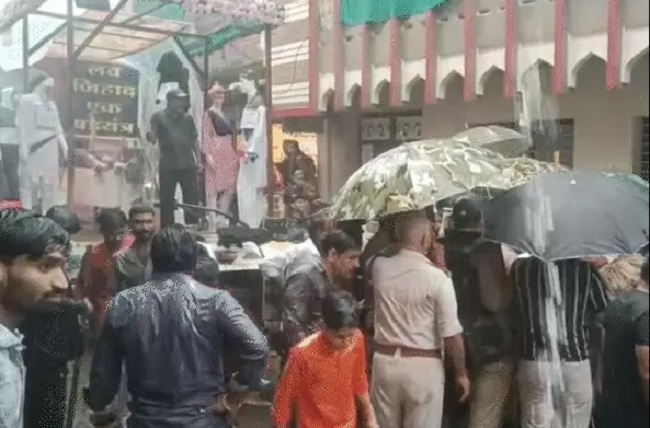 ujjain, Tension in Mahidpur , Ganesh Sawari