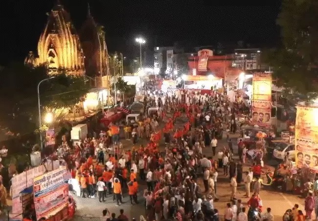 indore,   caravan of glittering picturesque ,tableaux came  