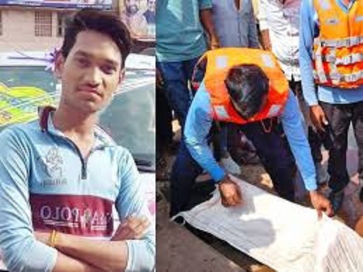 sagar,  teenager jumped, Sunar river