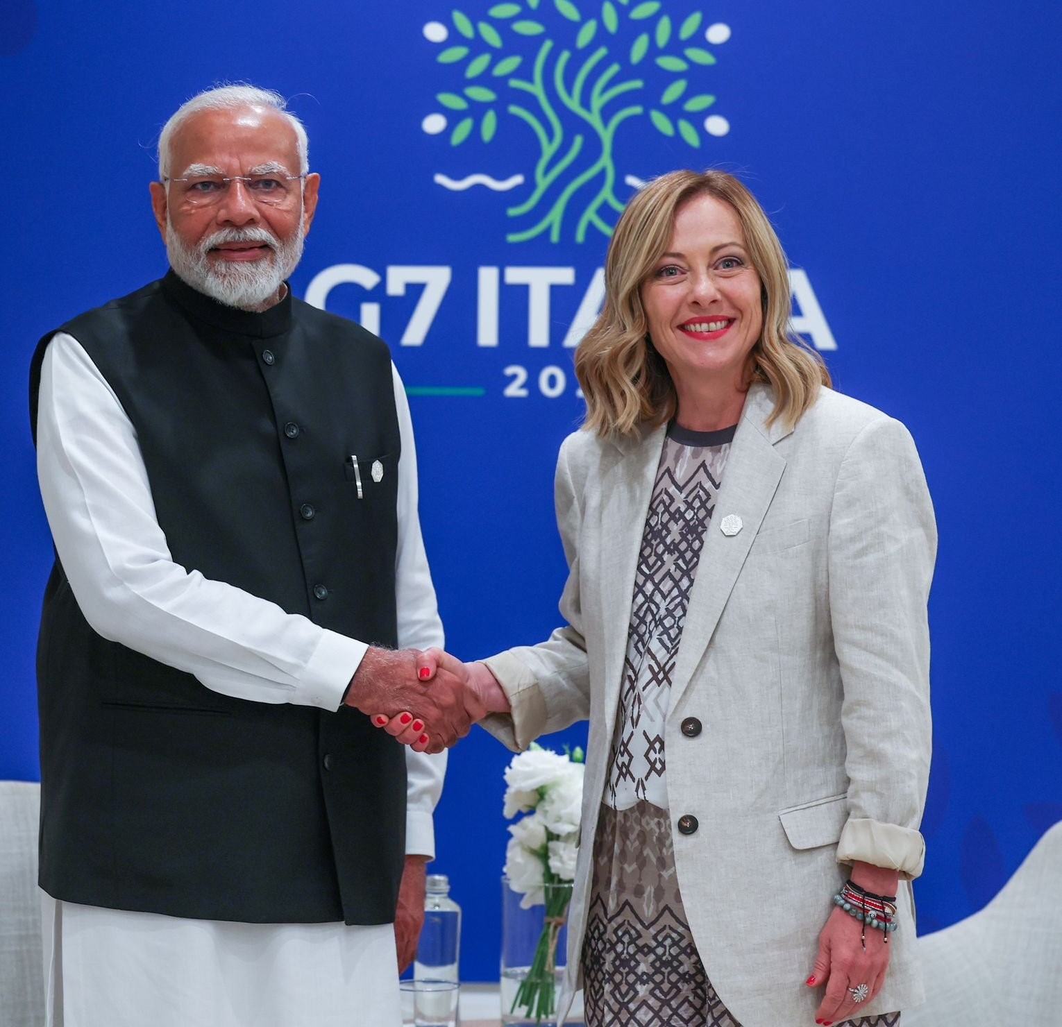 new delhi, Prime Minister, counterpart Meloni
