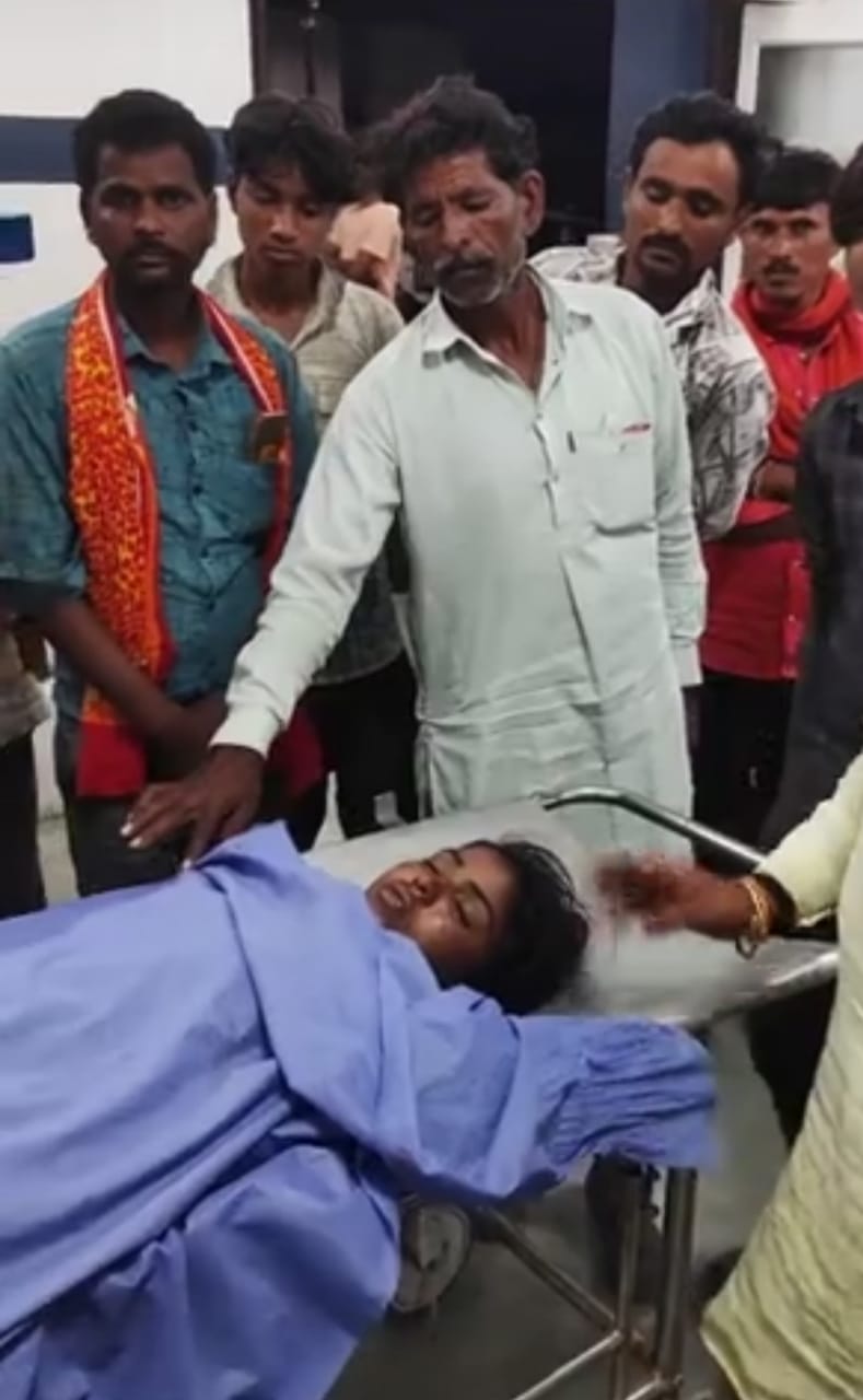 rajgarh,   woman died, collision between two bikes