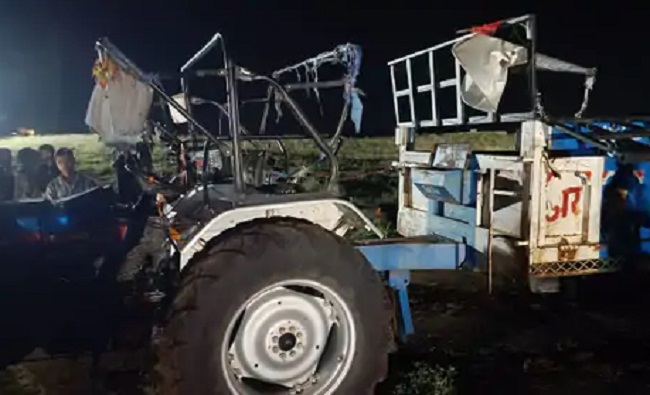 khandwa, 11 people died,  Durga immersion  