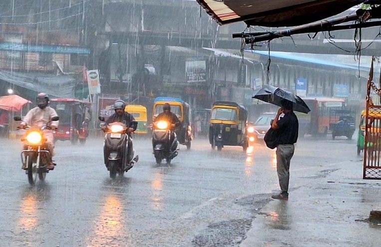 bhopal, Heavy rain warning , Madhya Pradesh 
