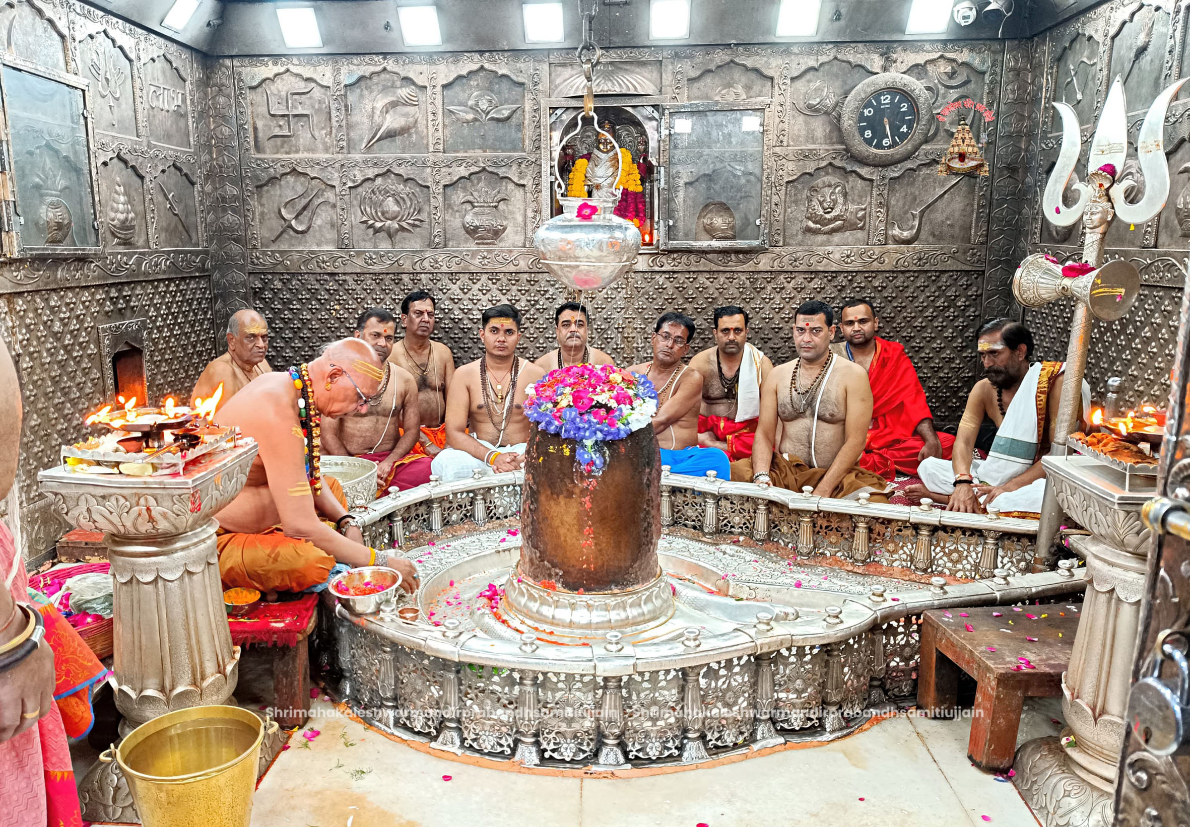 ujjain,   order of Aarti , Mahakal temple 