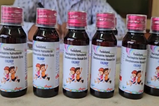 bhopal, Doctor arrested ,prescribing cough syrup  