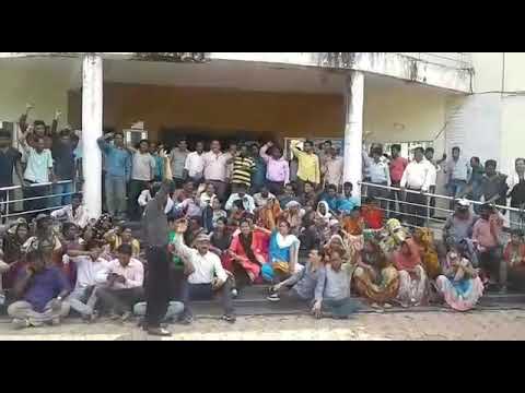 kolar नगर निगम  कर्मचारियों की हड़ताल जारी,हाल हुए बदहाल 