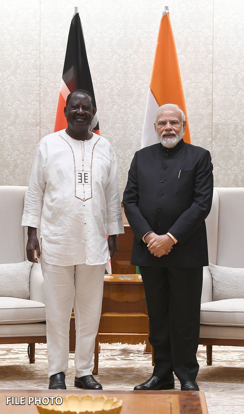 new delhi, PM Modi condoles, Raila Odinga
