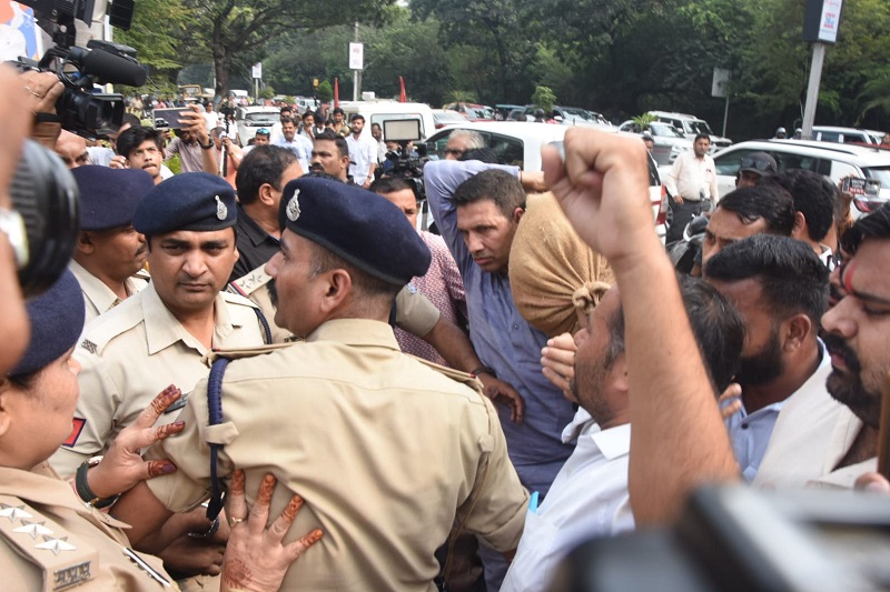 bhopal, FIR against ,Jitu Patwari