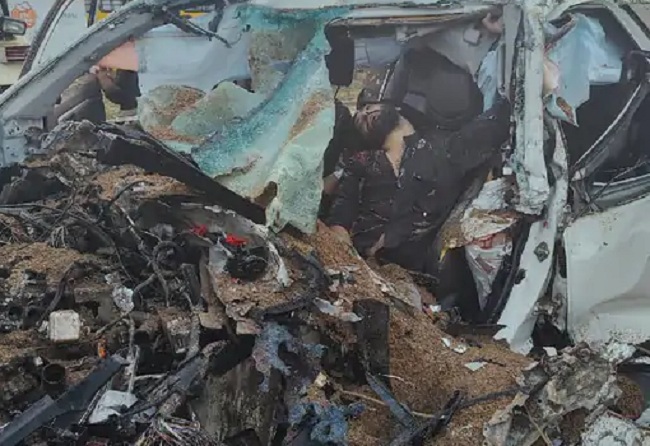 gwalior, High-speed car , 5 killed