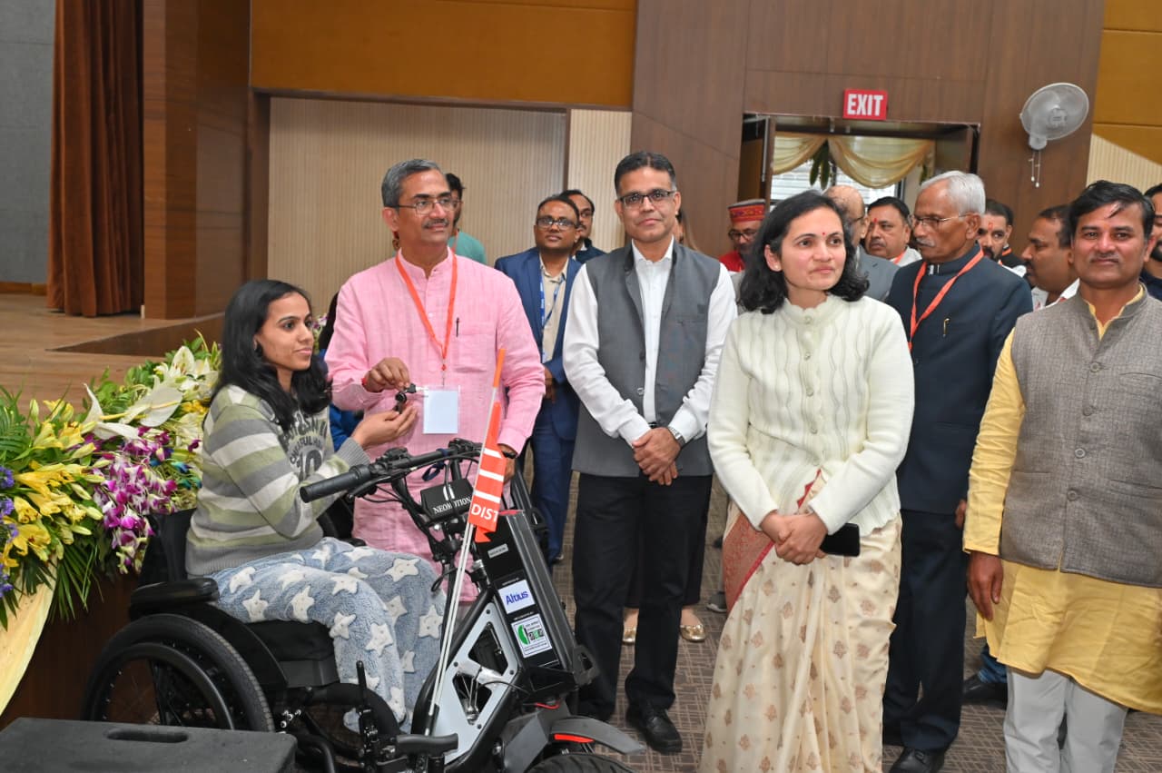 bhopal, motorized wheel chairs , 38 disabled beneficiaries