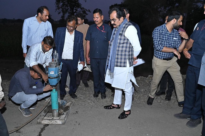 bhopal, Minister Rakesh Singh, surprise inspection 