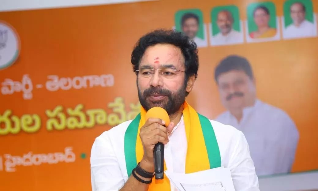 Telangana , Union Minister ,  G Kishan Reddy ,  wrote, letter ,  Sonia Gandhi