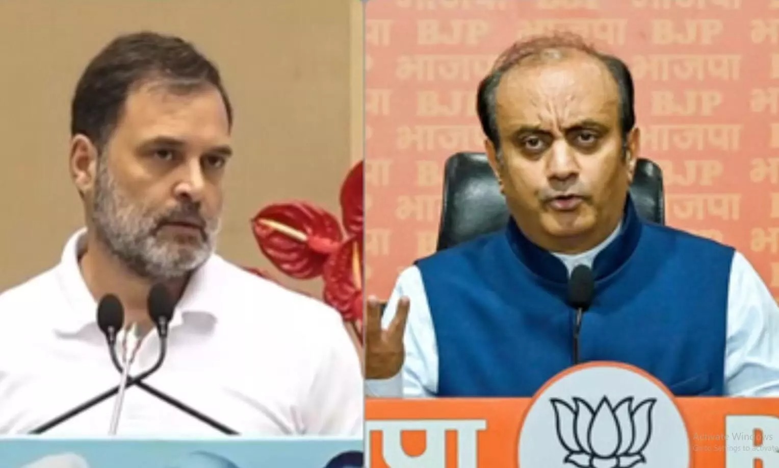 New Dehli ,BJP , targets , Rahul Gandhi , statements against India