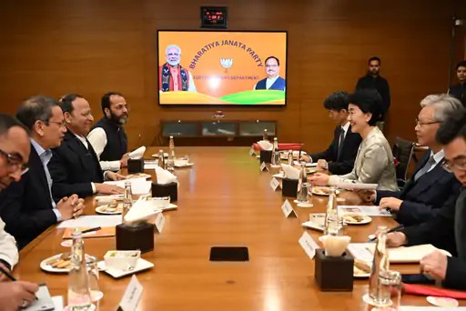 New Dehli , Congress raises , questions ,BJP-China meeting