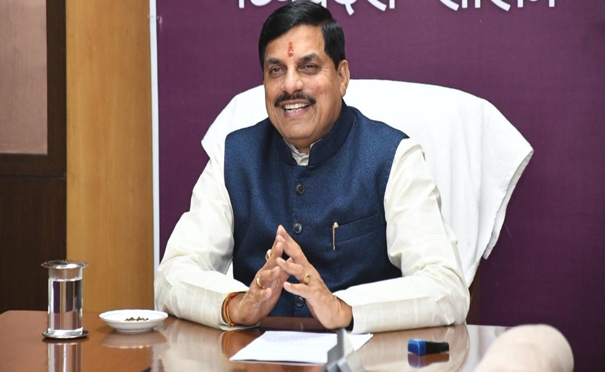 Madhya Pradesh, CM  Mohan Yadav,  Davos . new look