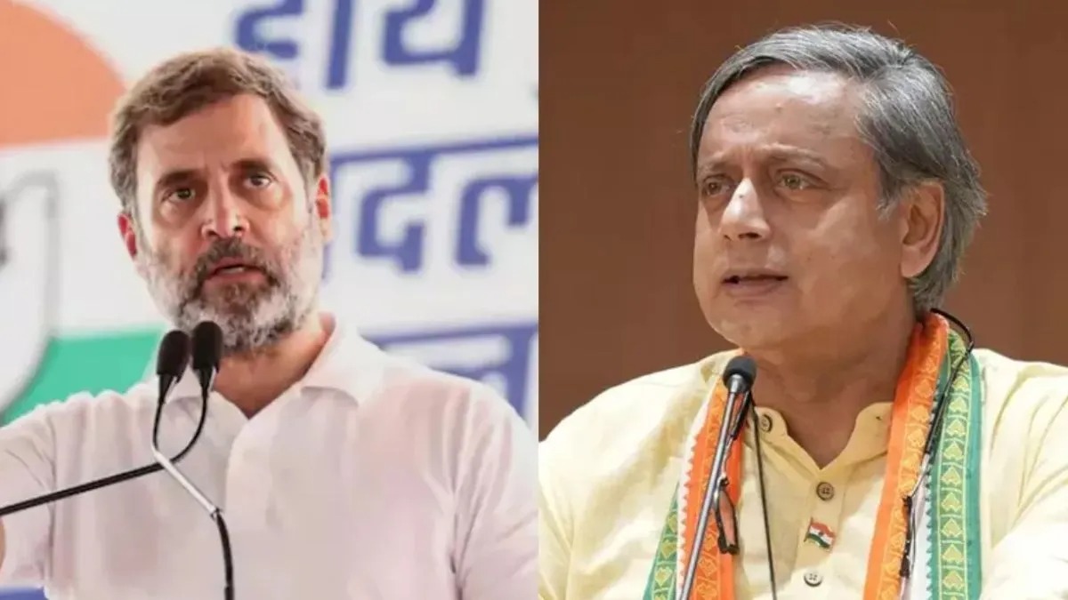 Congress ,turmoil: Tharoor, hurt  Rahul