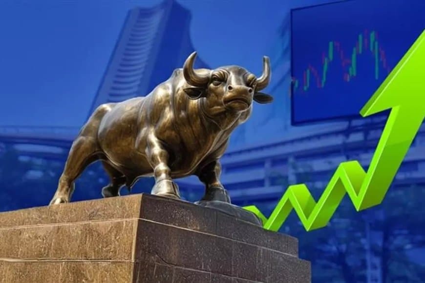 Domestic stock markets opened, marginal gains; Sensex up 10 points