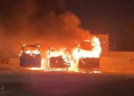  massive fire, broke out, Indore