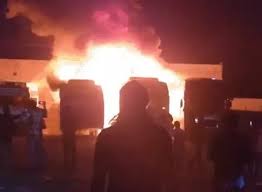  massive fire, broke out, Indore
